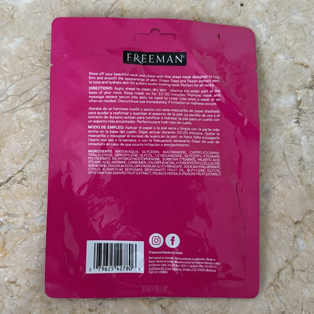 Neck Mask FREEMAN NIP - Picture 2 of 2